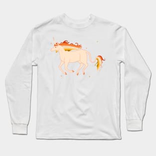 Butch Lesbian Unicorn Long Sleeve T-Shirt